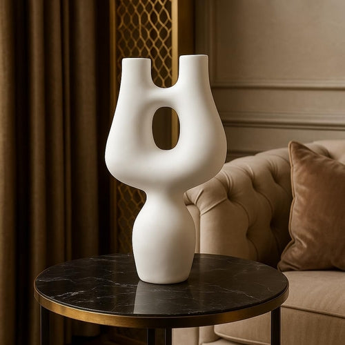 Abstract Ceramic Figurine